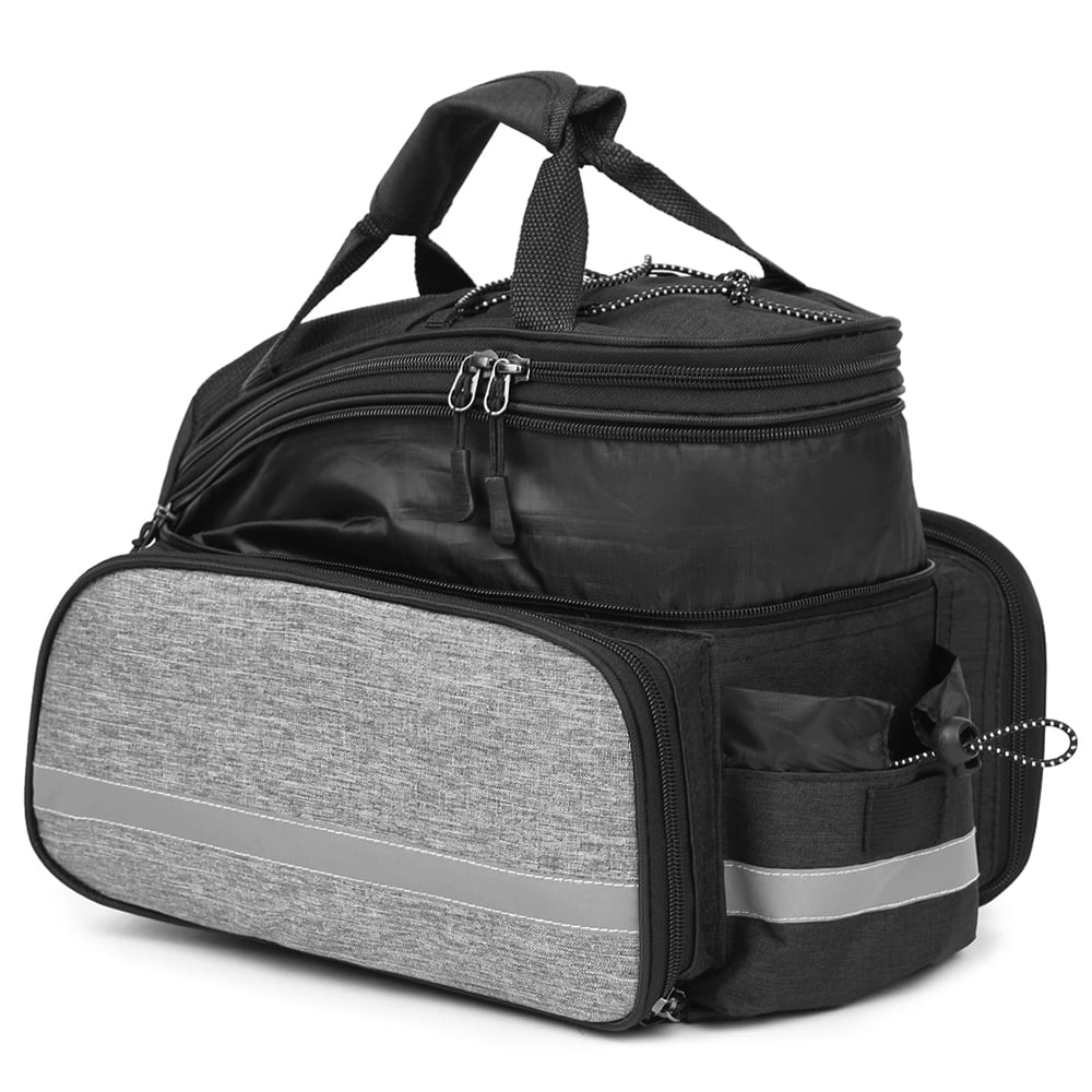 Rear Seat Bag Waterproof MTB Pannier Bag With Rain Cover I95523