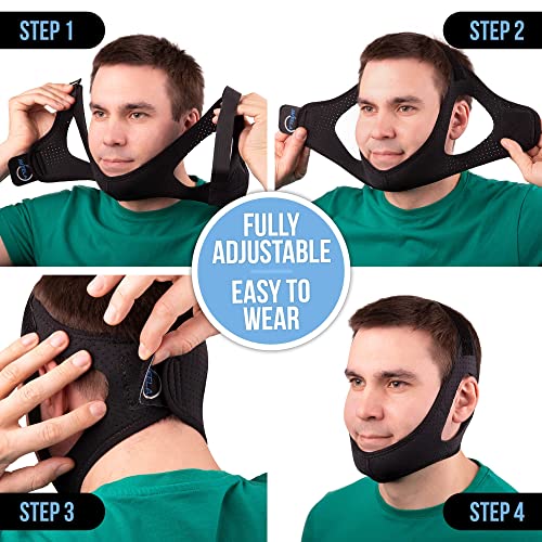 Anti Snoring Chin Strap, Large, Adjustable A2708