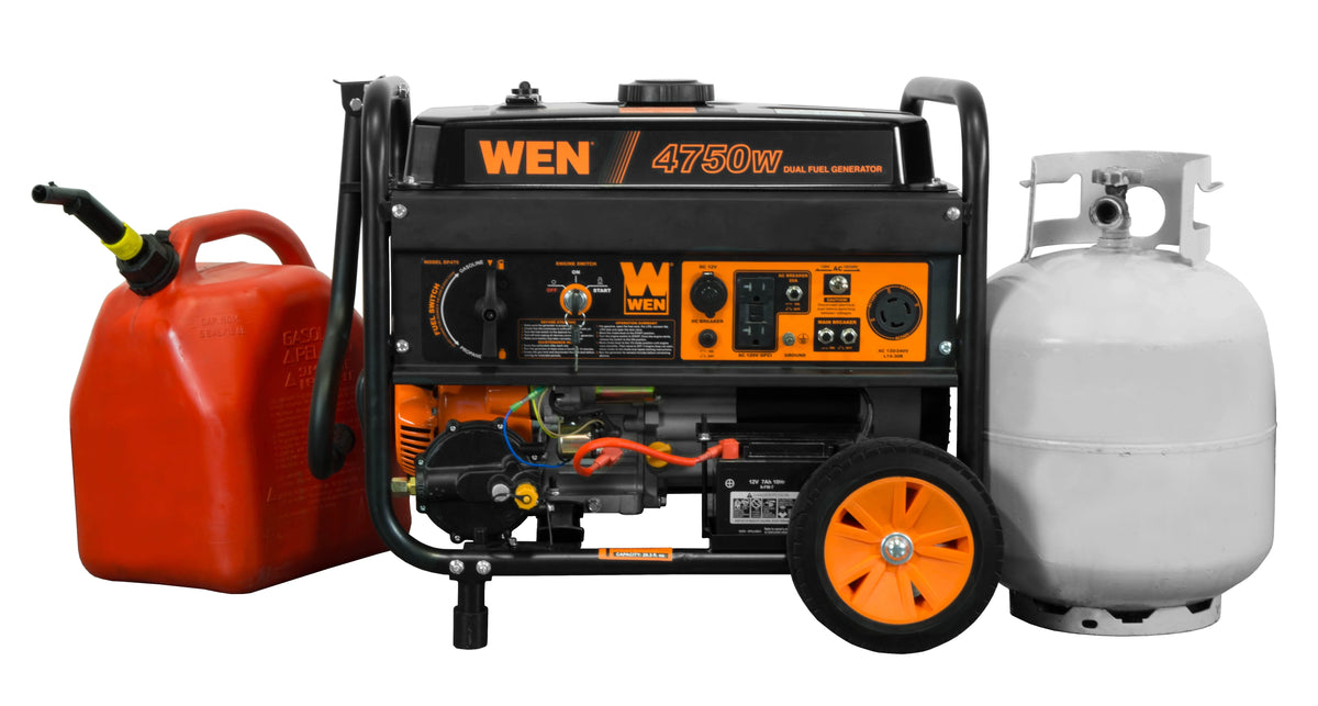 4,750/3,800-Watt Dual Fuel Portable Generator with Wheel Kit G1140