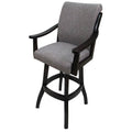 Mojave Gray Swivel Wood Extra Tall Bar Stool B479