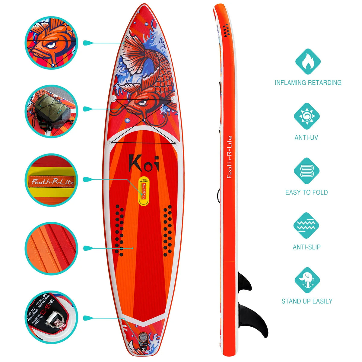 Inflatable Stand Up Paddle Board 11'6''x30''x6'' K1533