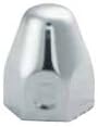 60 Chrome Metal Lug Nut Covers for 1-1/2" Lug Nuts, Pack of 2 H1918