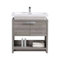 32 in. Ash Gray Bathroom Vanity U223551