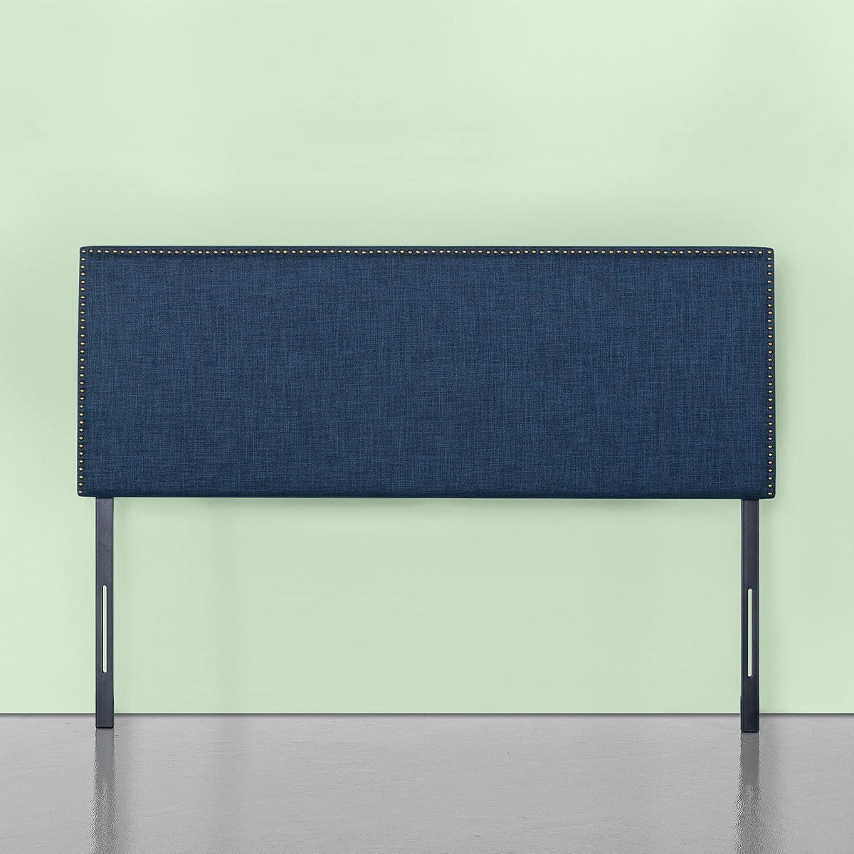 Navy Queen Upholstered Headboard Q490172