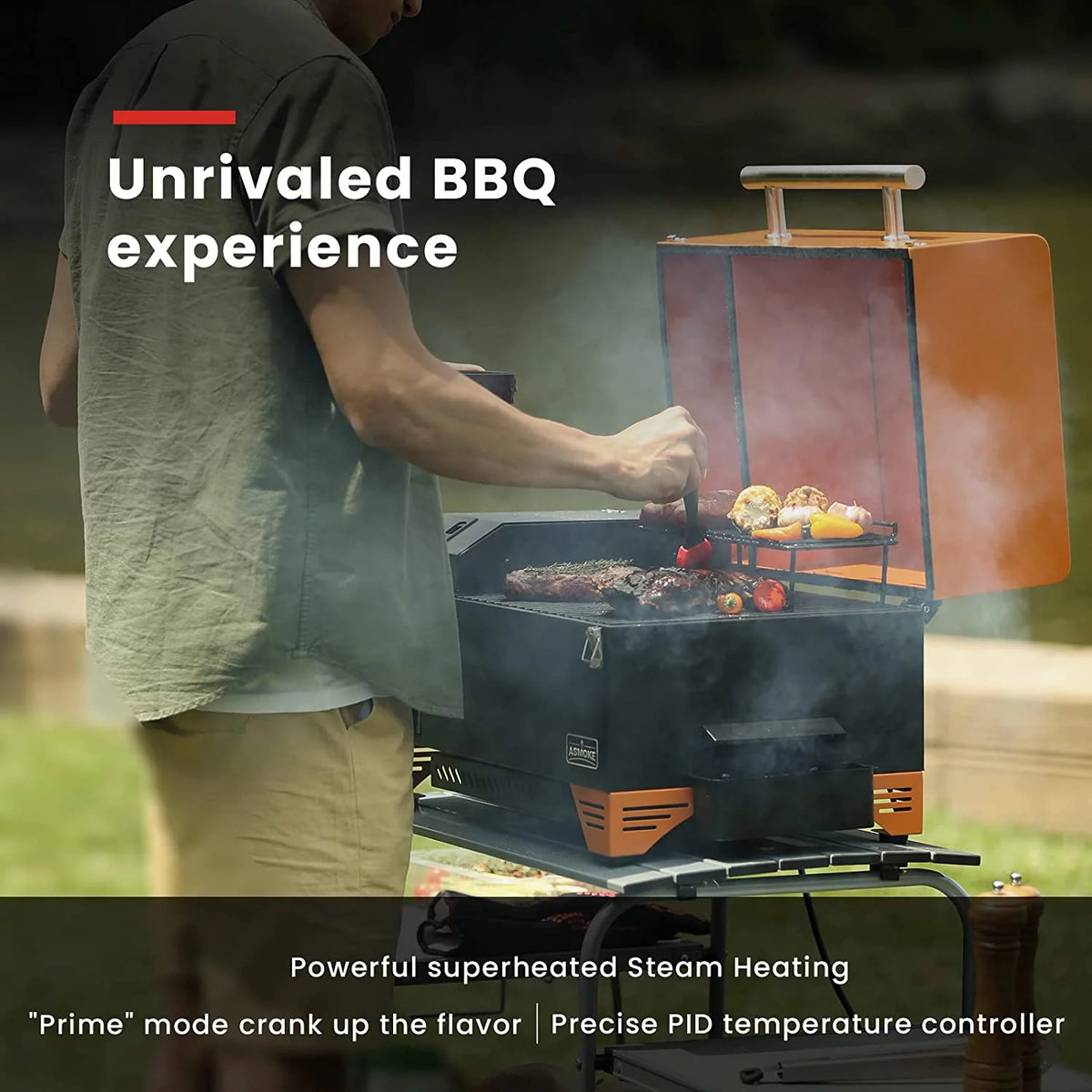 Portable Wood Pellet Grill & Smoker X4993