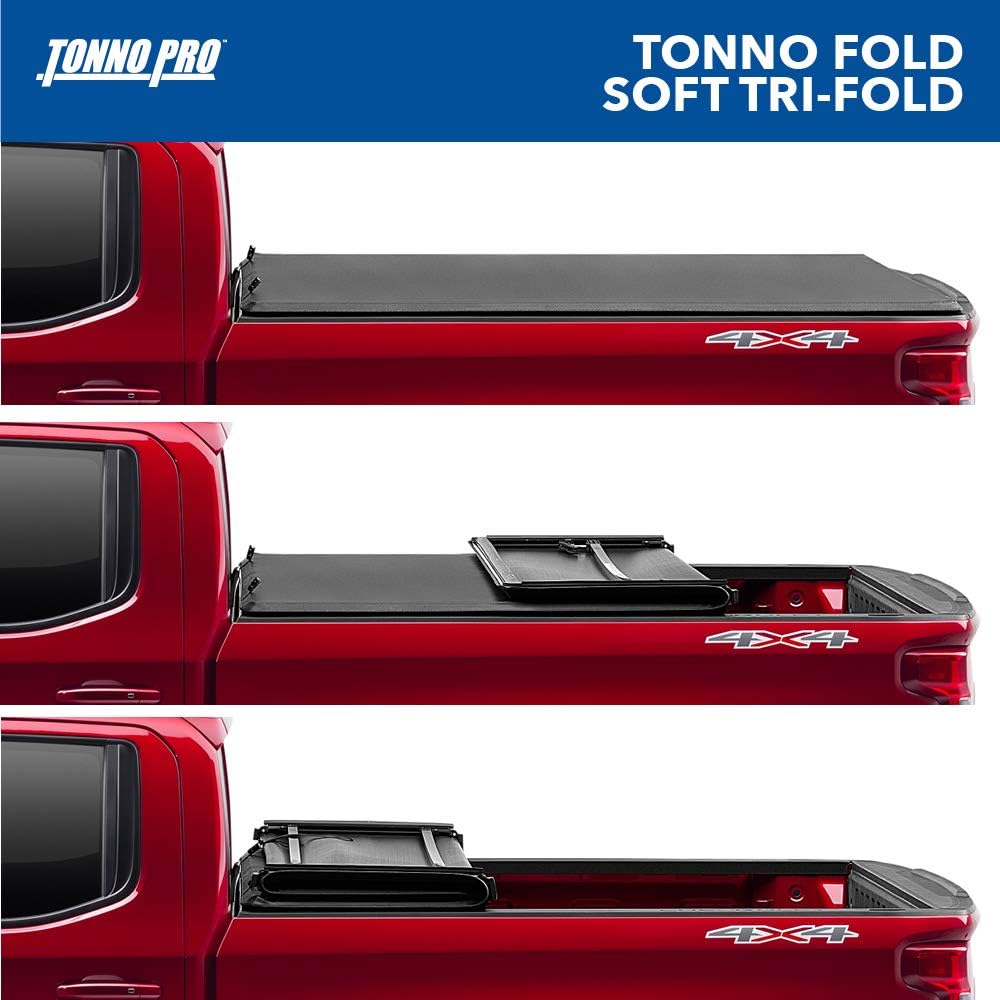 Soft Folding Truck Bed Tonneau Cover E4462