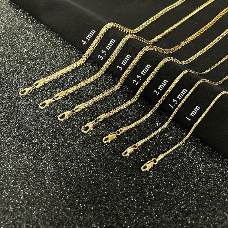 14k Gold Franco Chain Necklace E74034