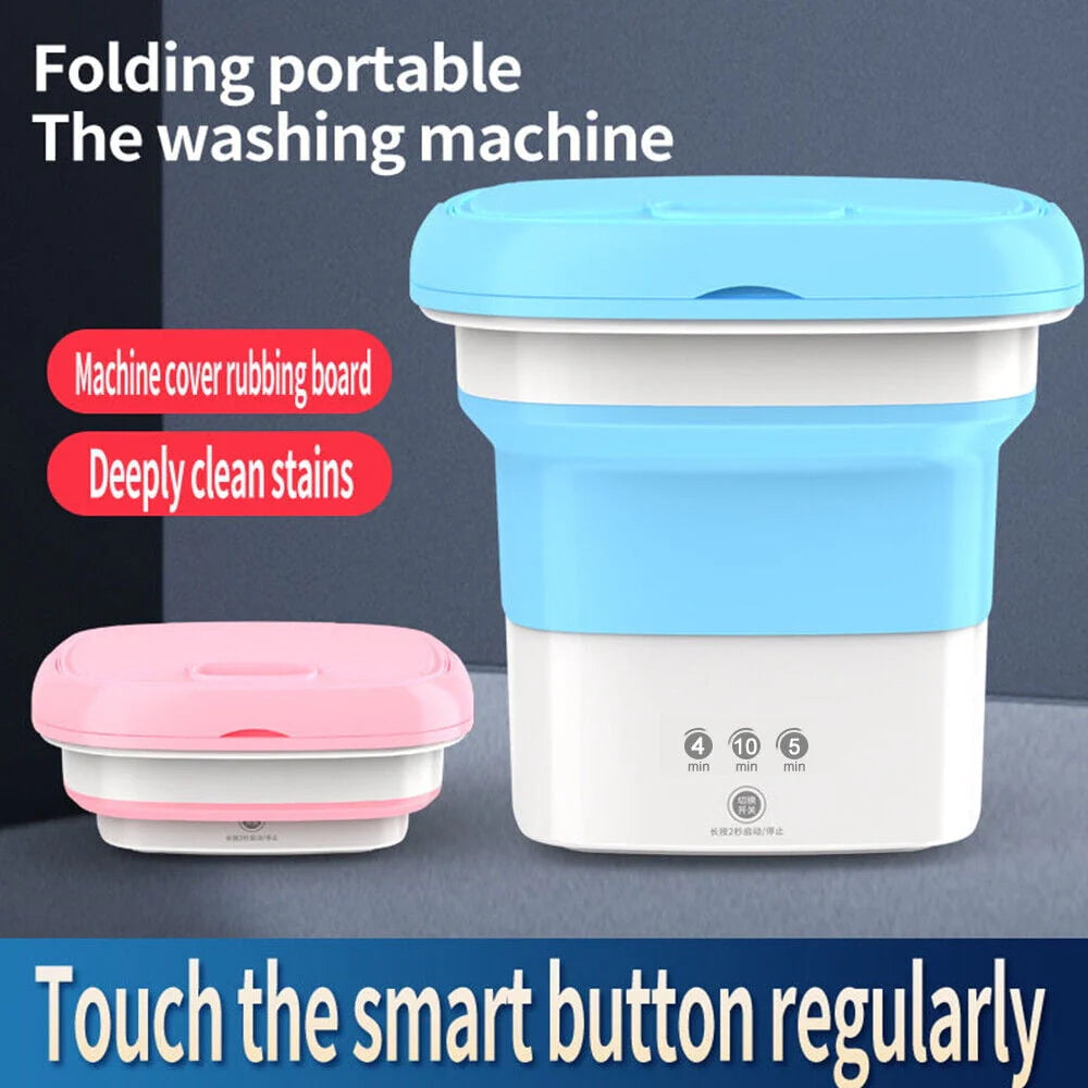 Mini Folding Washing Machine with Dryer Bucket W361
