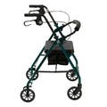 Green Rollator Walker with Padded Seat C4327