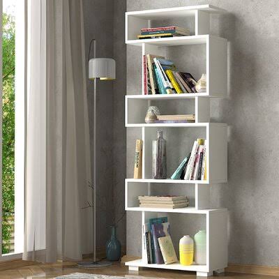 White Block Bookcase W2113