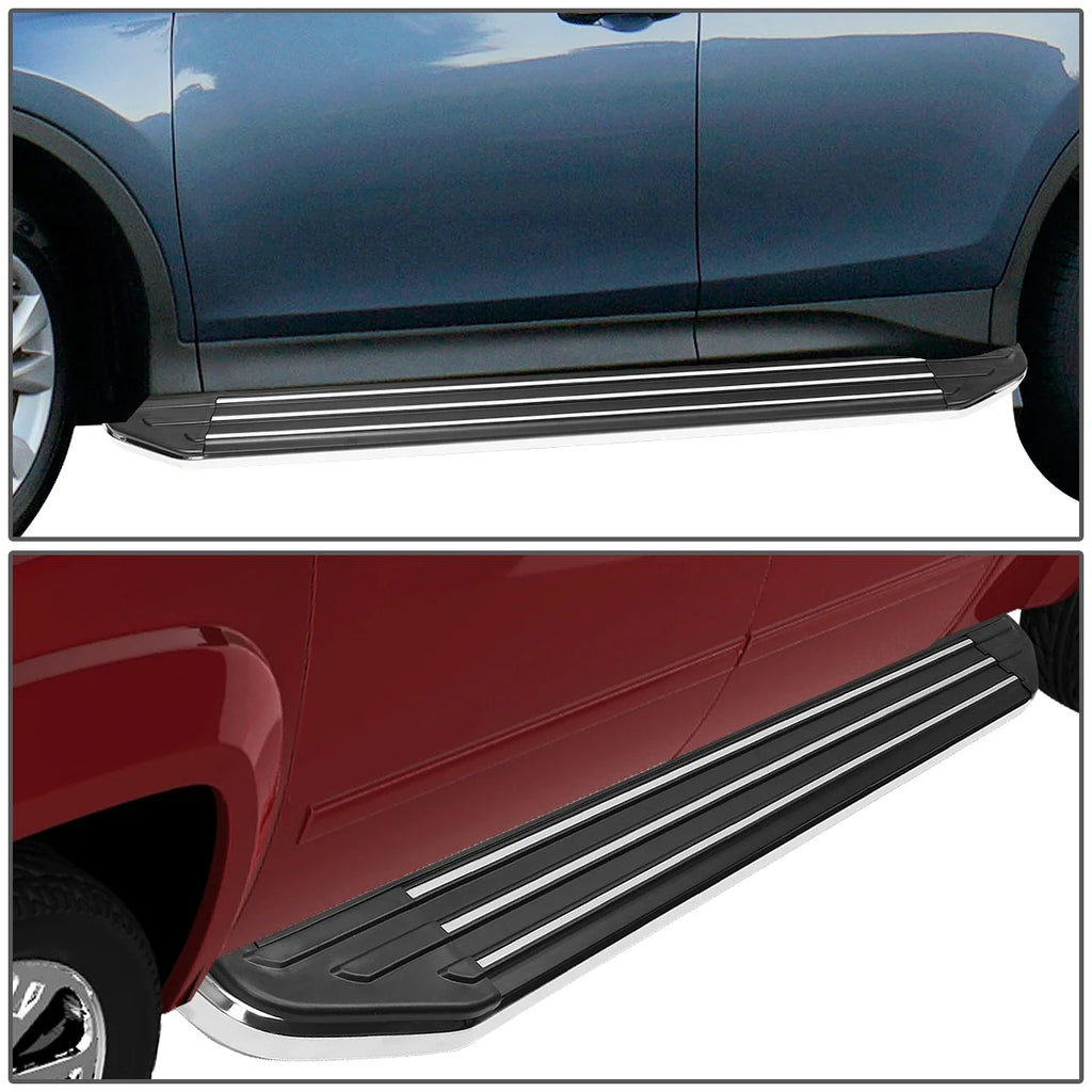 Pair 5.5" Aluminum Side Step Nerf Bar Running Board Z87006