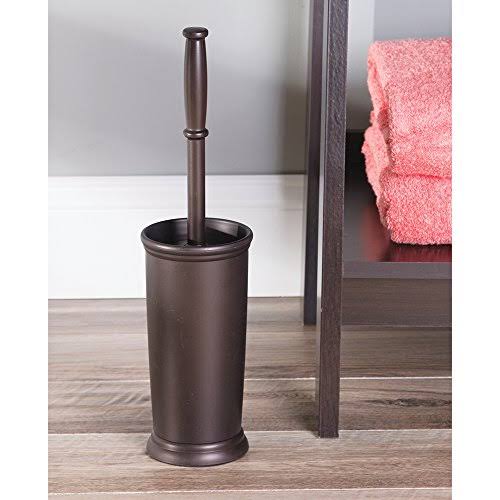 Toilet Bowl Brush, Plunger, Toilet Paper Holder, Trash Can, Set of 4 V391