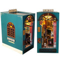 DIY Book Nook Kit with Music Box 3D Wooden Puzzle G586430