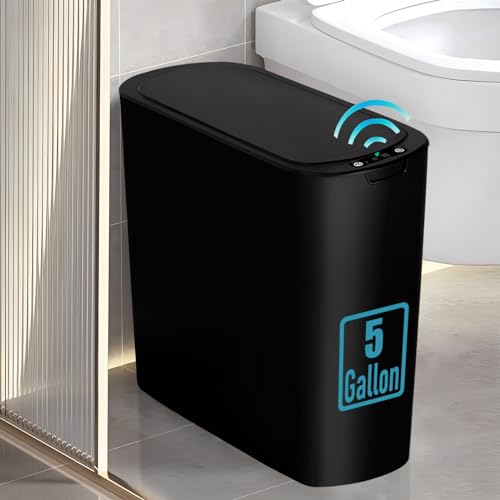 Black Automatic Motion Sensor Trash Can B439196