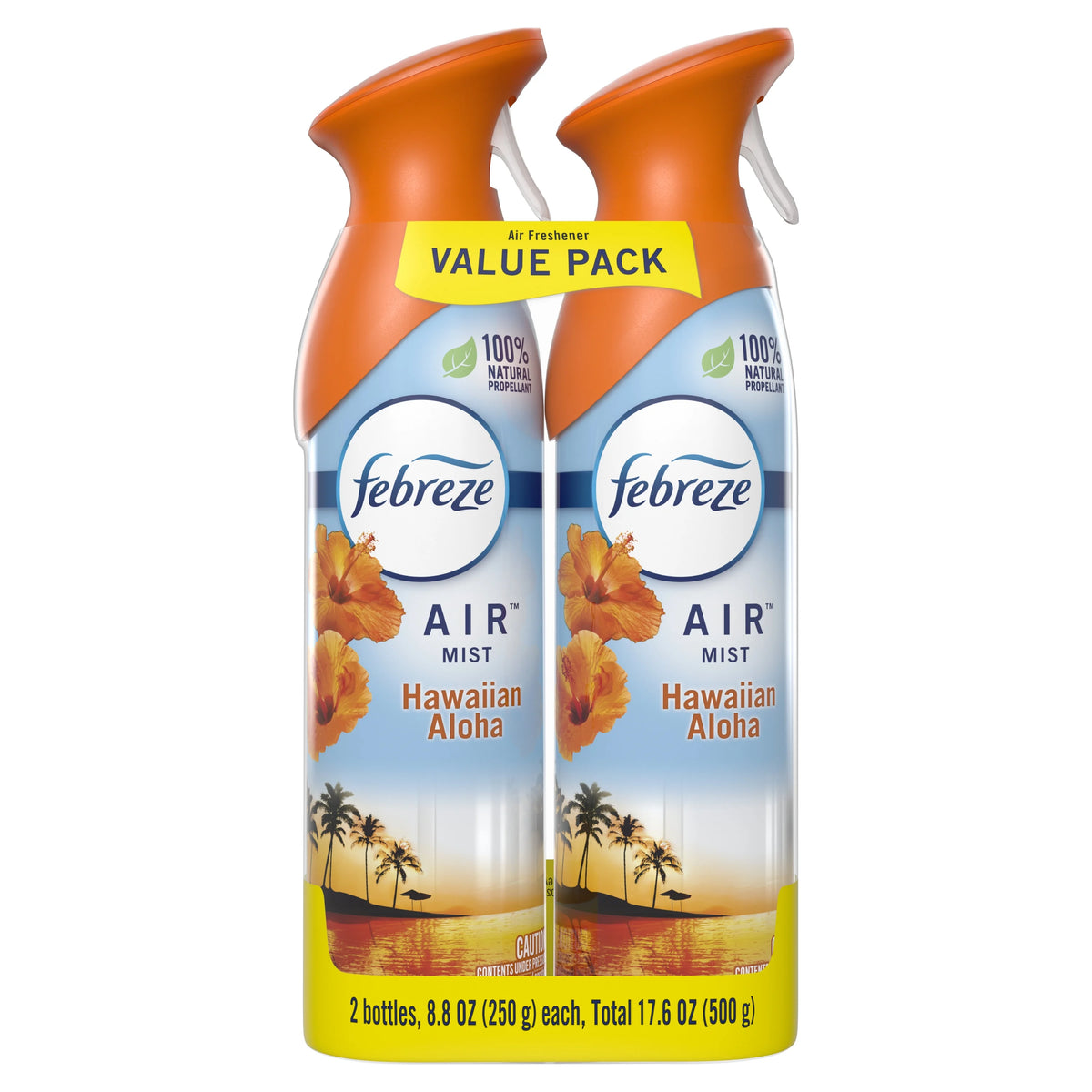 Hawaiian Aloha Air Freshener, Pack of 2, 8.8 oz each D6705