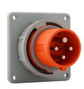 Pin and Sleeve Inlet, Orange, 20A, 125/250V K420