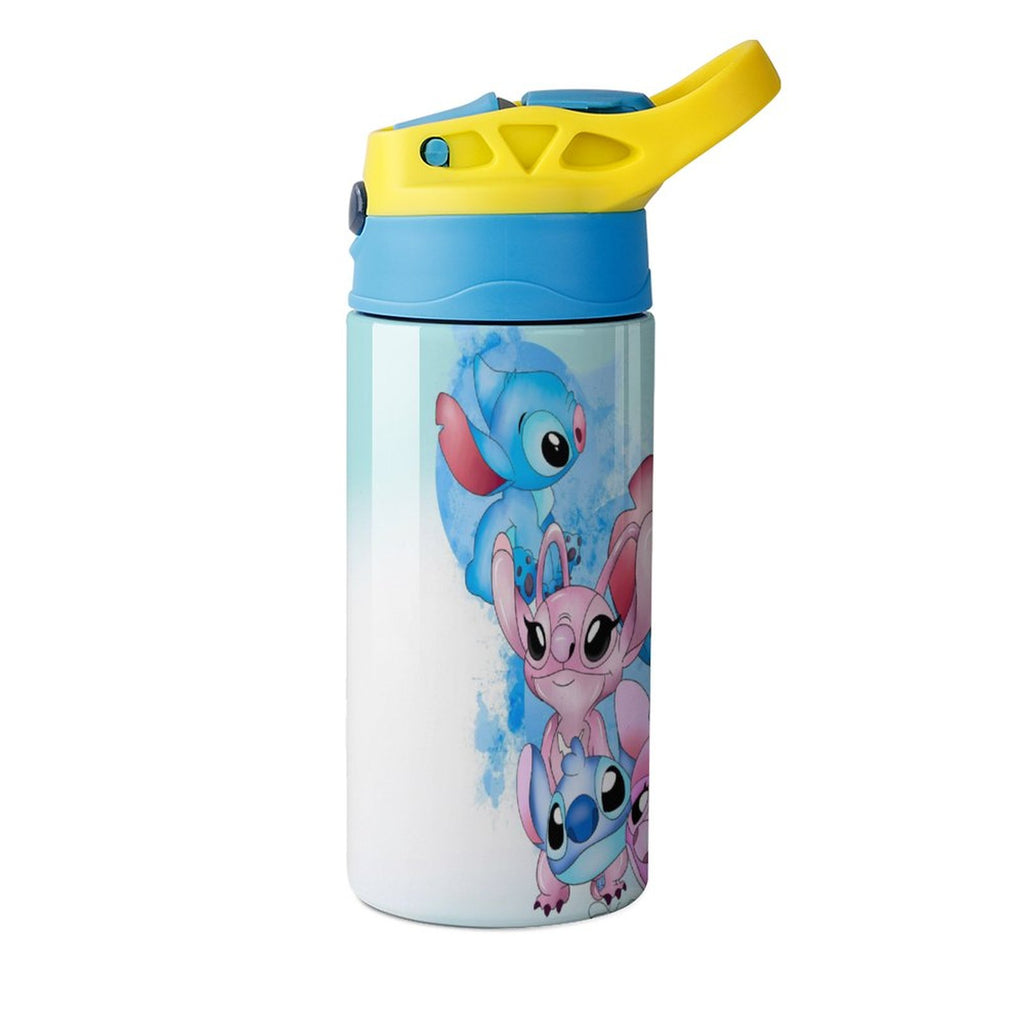 Stainless Steel Vacuum Insulated Water Bottle With Straw O3919