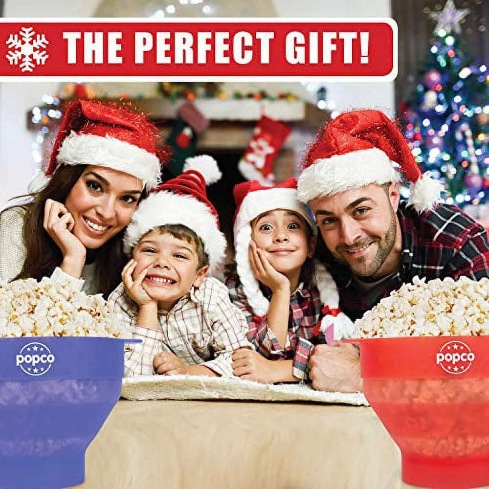 Silicone Microwave Popcorn Popper with Handles Z8964