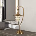 Blackened Bronze Nautical Lantern Lamp P698