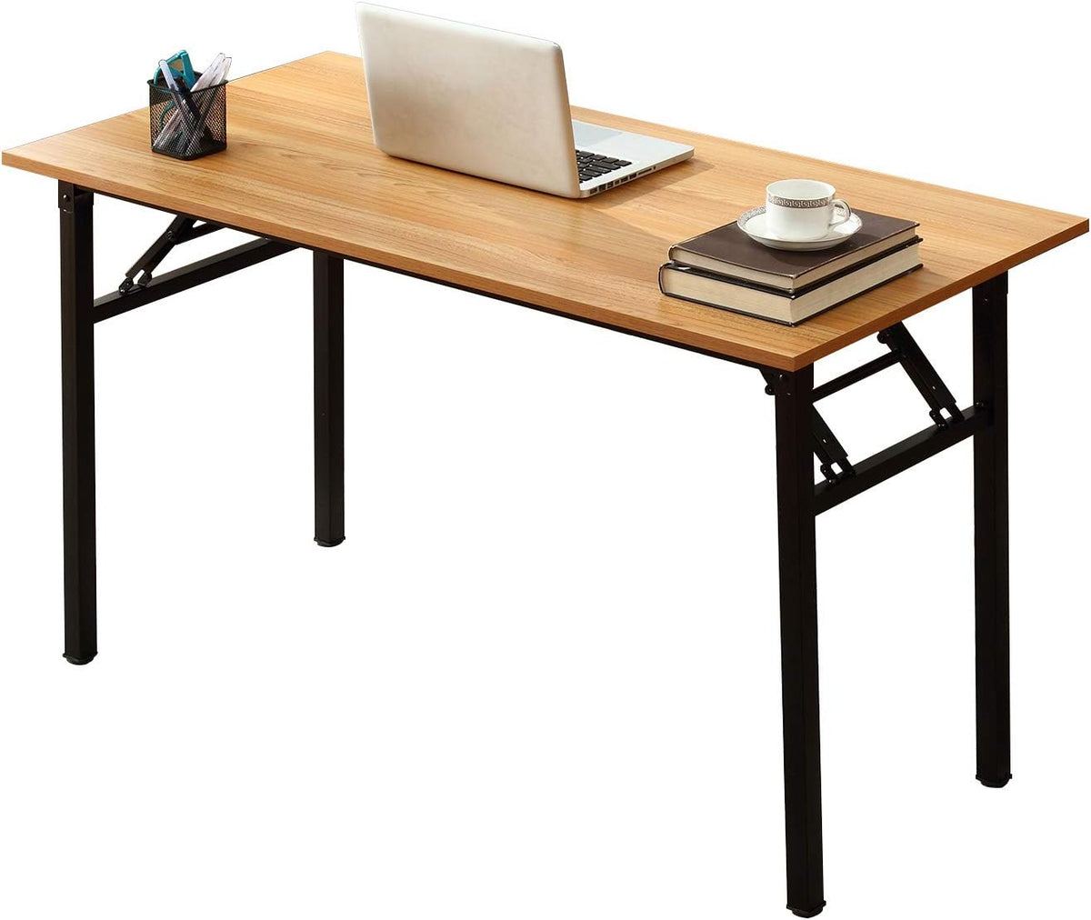 Rustic Brown Folding Computer Desk B5468