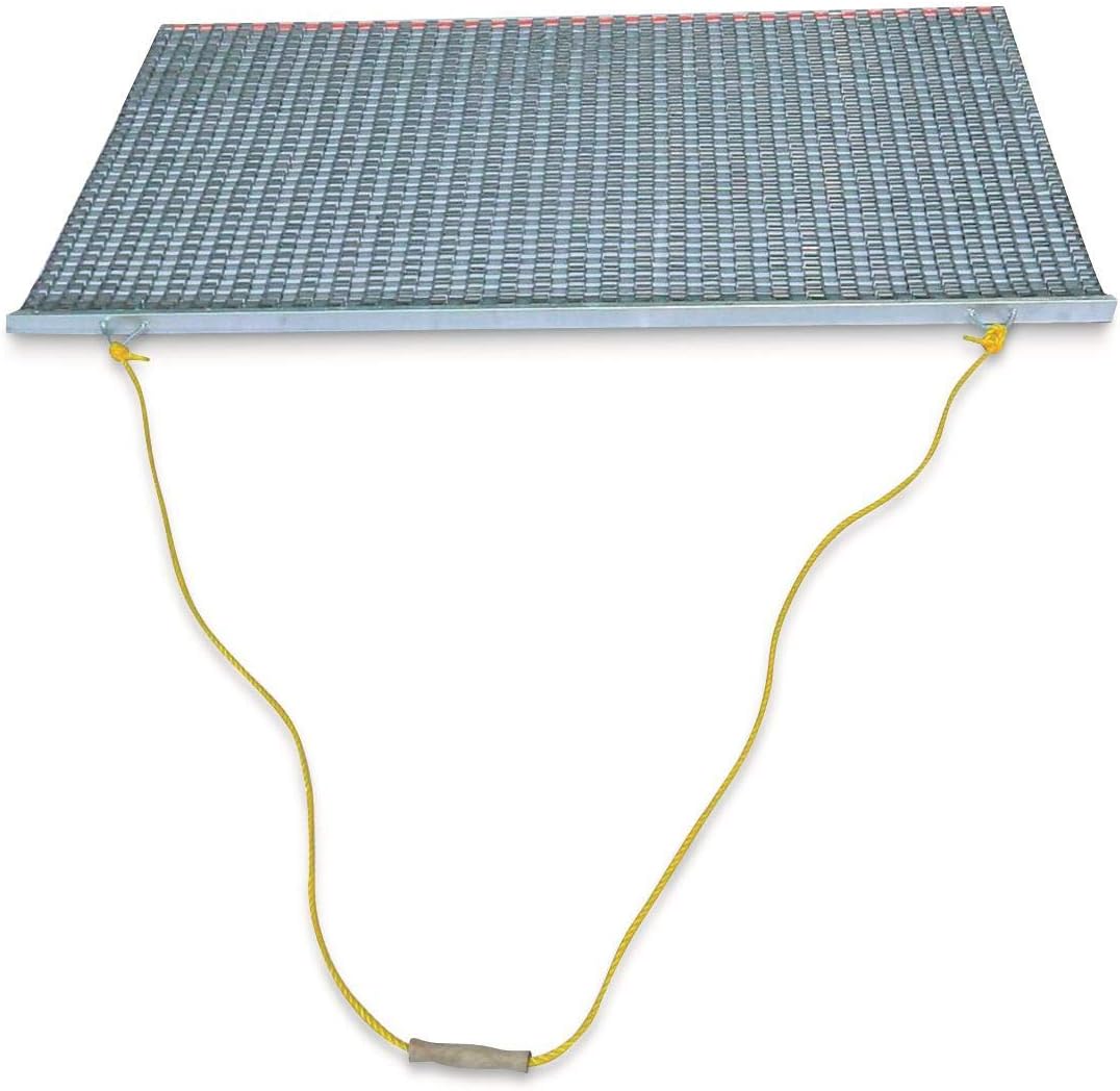 Baseball & Softball Infield Drag Mat (3'Wx6'D) Steel Mesh Y114323