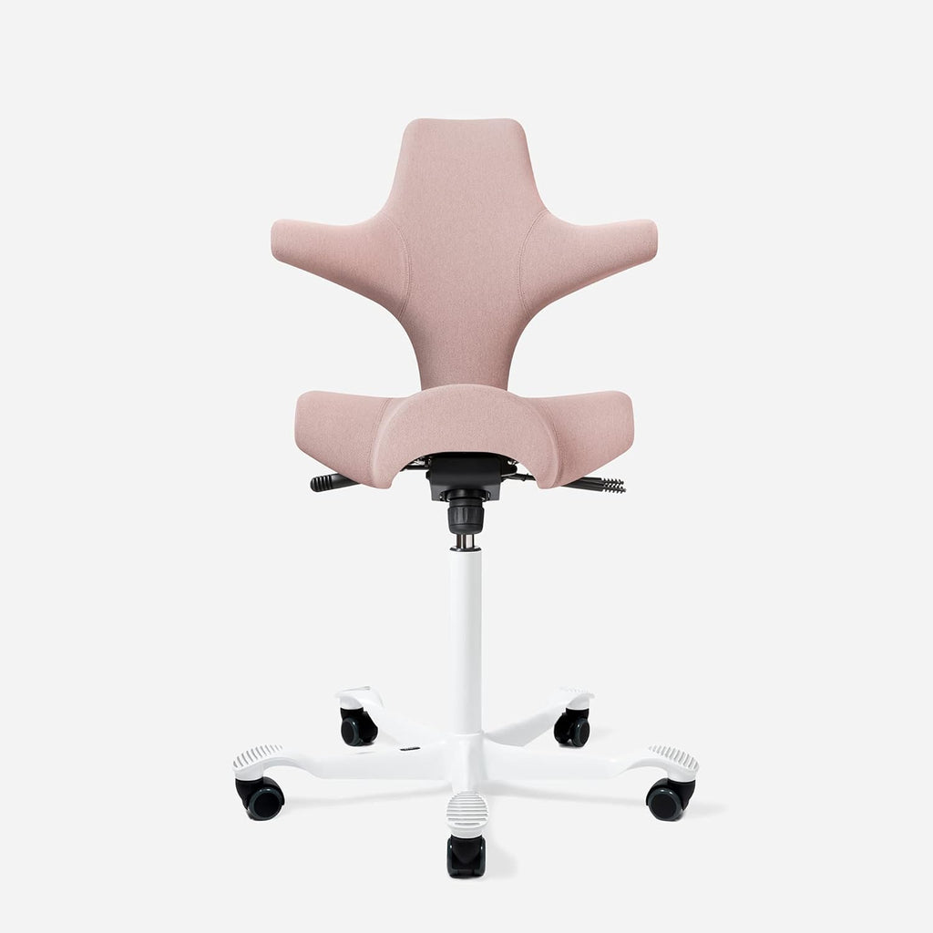 Silver Frame Adjustable Standing Desk Chair S4648