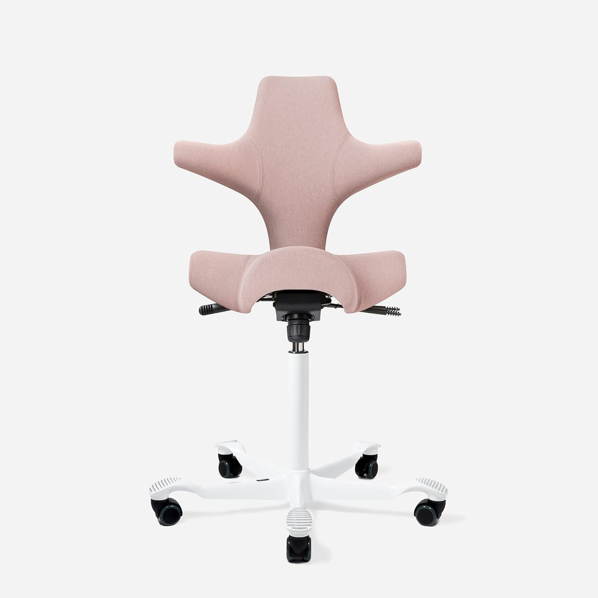 Silver Frame Adjustable Standing Desk Chair S4648