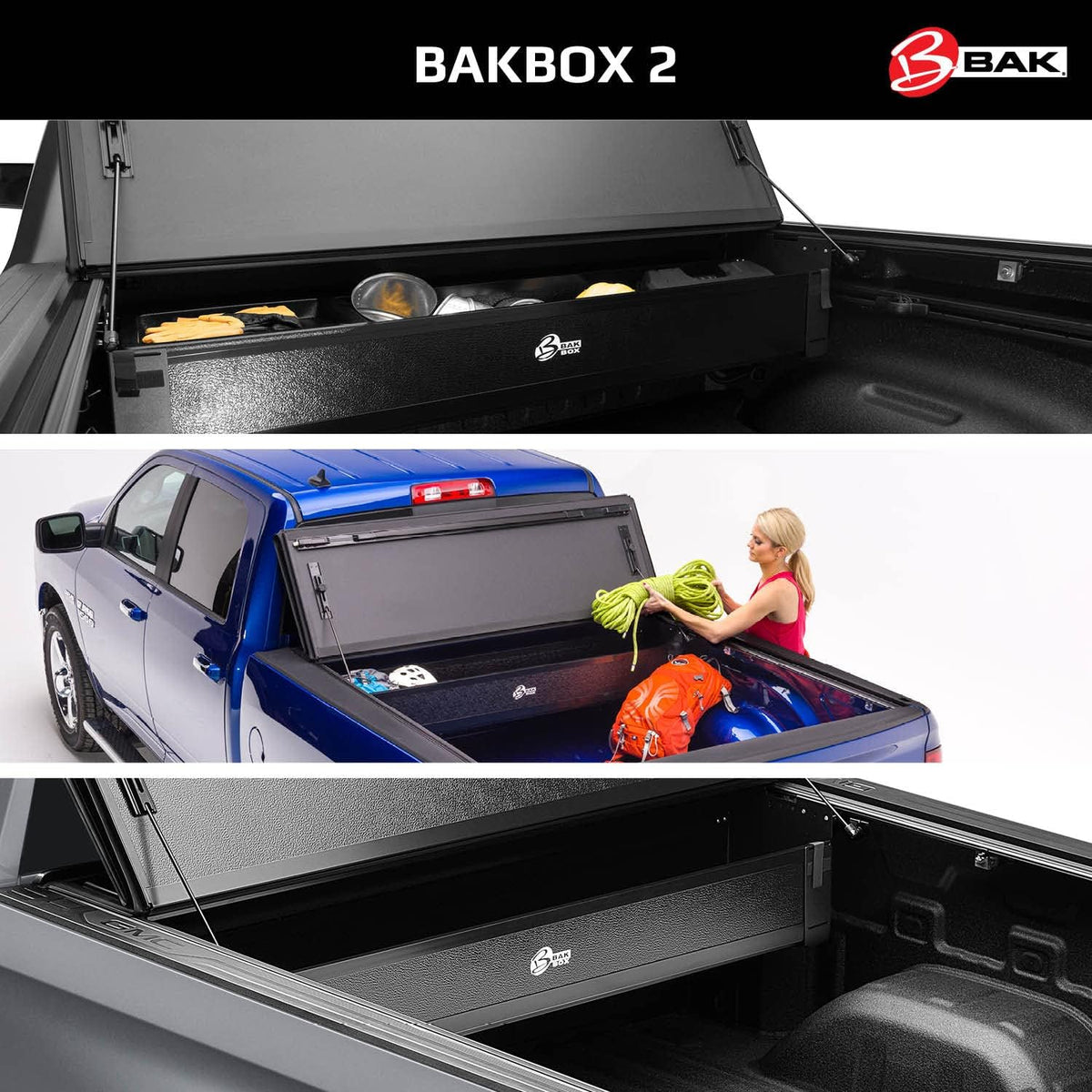 Black Fold-Away Utility Box P380