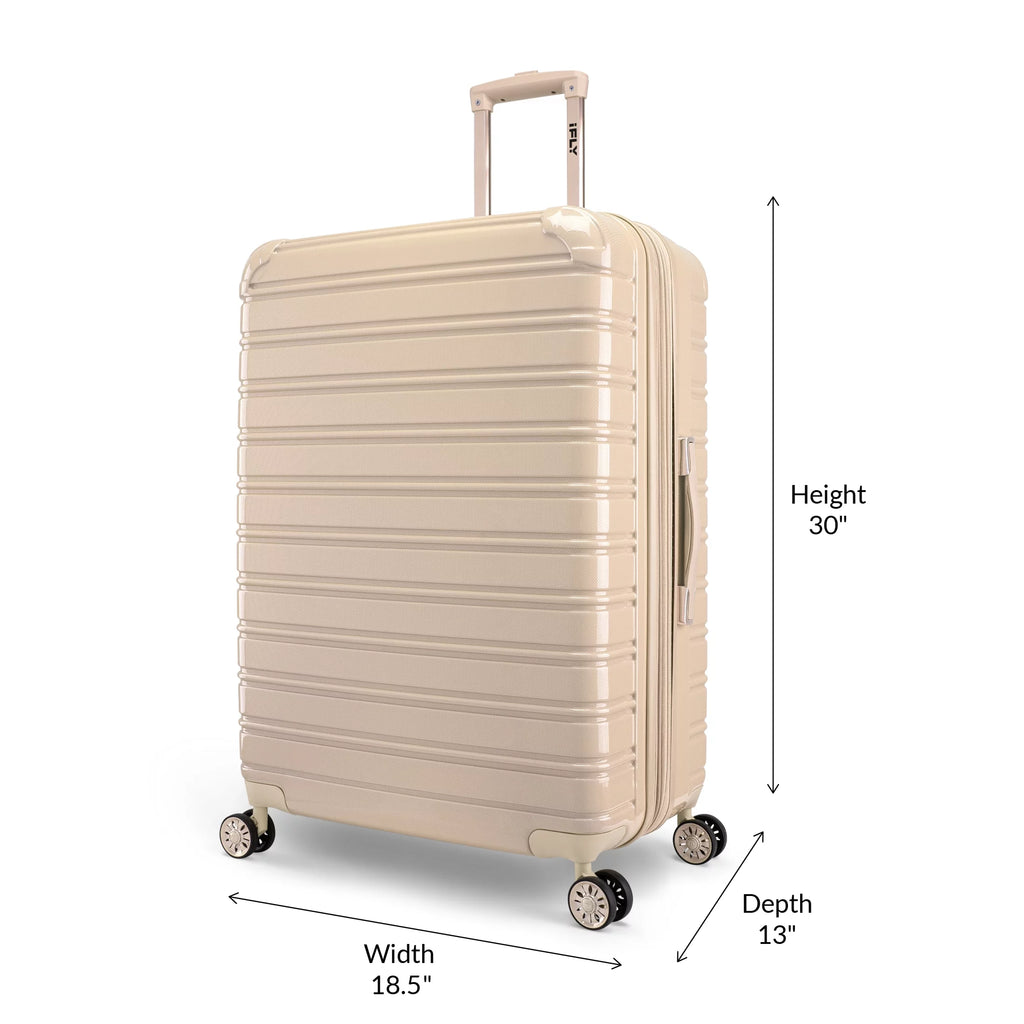 2 Piece Set 20" Carry-on and 28" Checked Hardside Luggage D704
