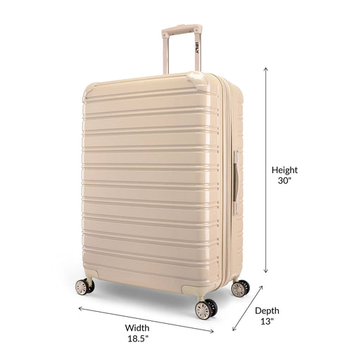 2 Piece Set 20" Carry-on and 28" Checked Hardside Luggage D704