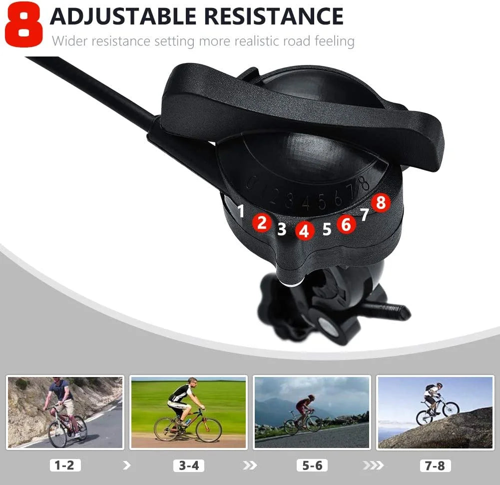 Indoor Bike Trainer Stand with 8 Levels Resistance V888175