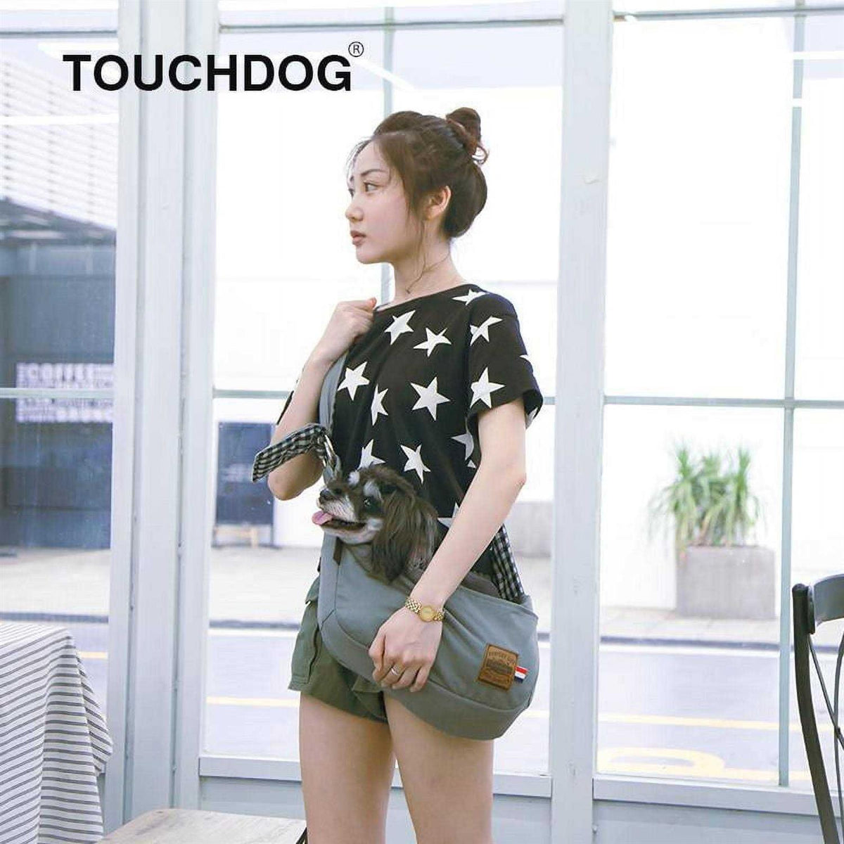 Over-The-Shoulder Hands-Free Pet Carrier H67286