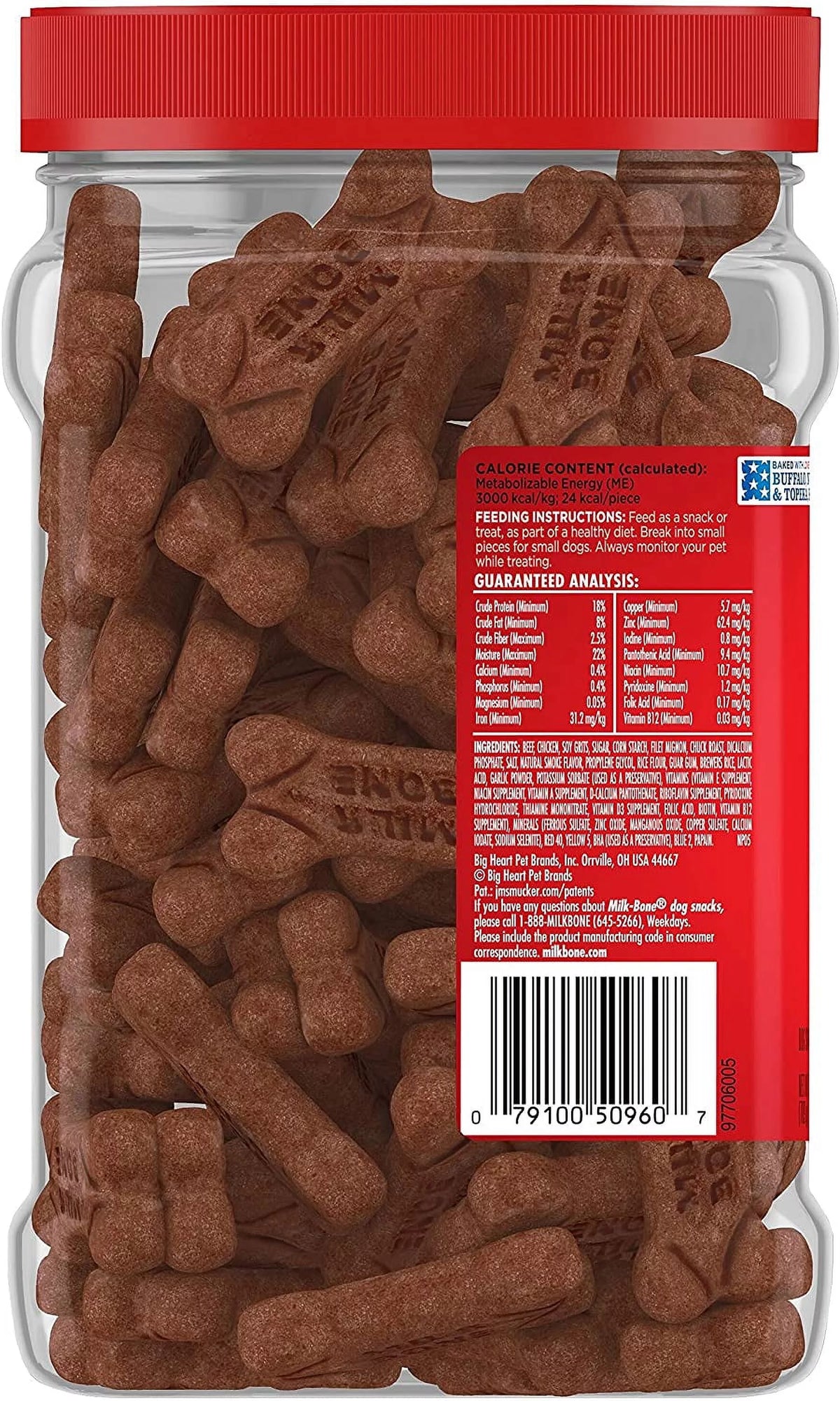 Soft & Chewy Beef Dog Treats 25 Ounces V99471