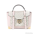Powder Blush Medium Satchel Bag N140