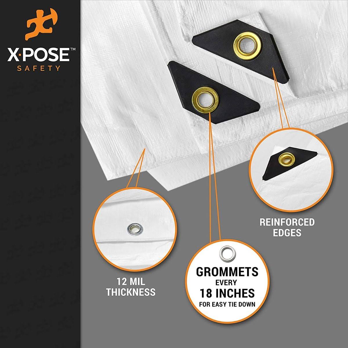 White Tarps 12 x 20, Case of 2 K459323