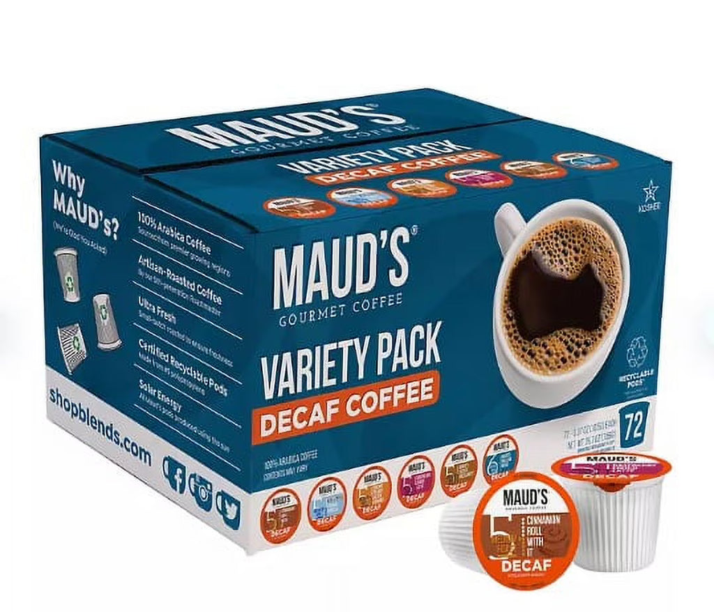 Decaf Gourmet Coffee Single Serve Cups, Variety Pack (72 ct.) Z776872
