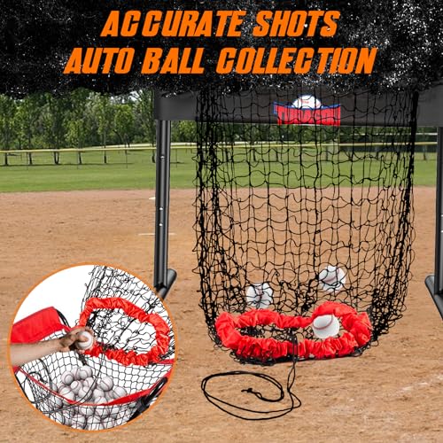9 Hole Pitching Net with Strike Zone and Training Ball L8519