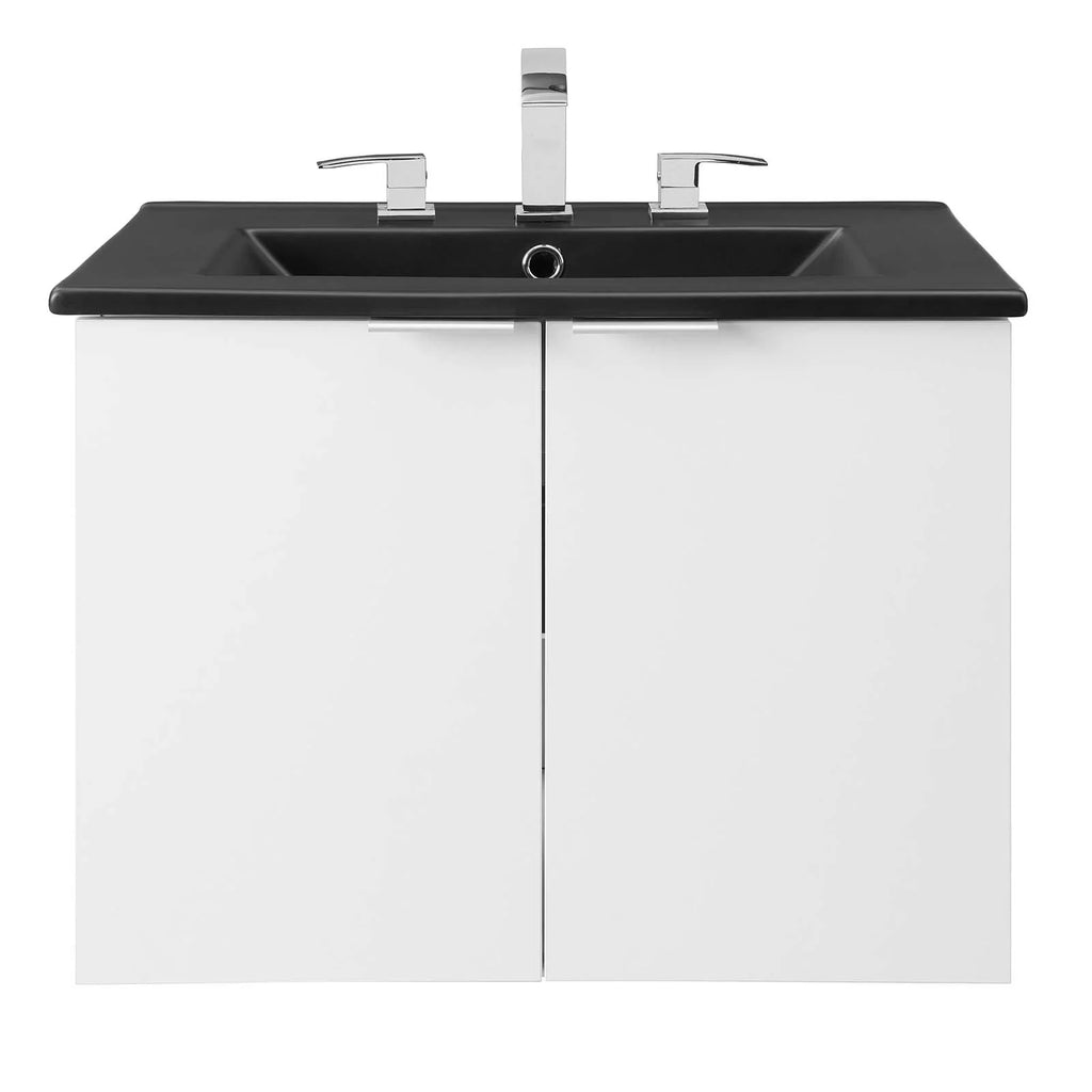 Wall Mounted Melamine Sink Vanity Cabinet J9617