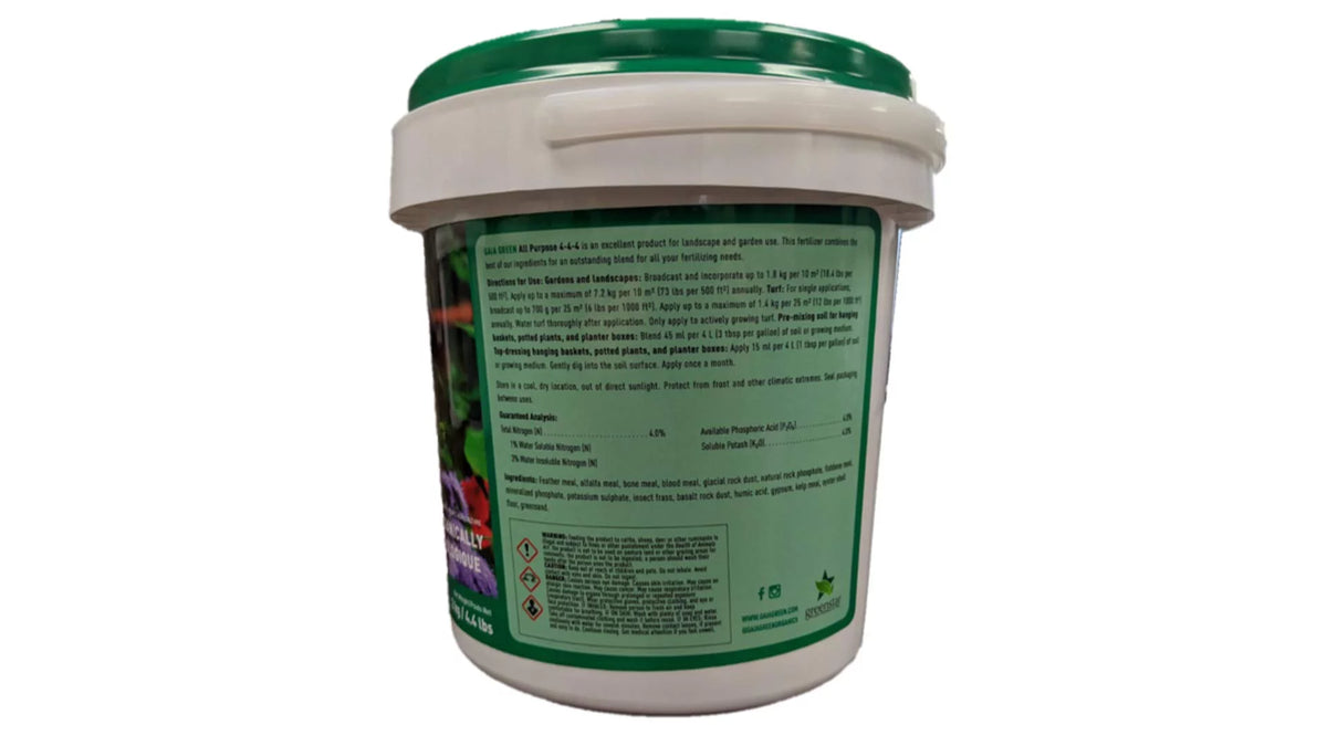 Organic 4-4-4 All Purpose Fertilizer 2kg M781