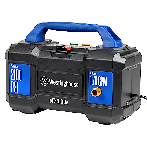 Electric Pressure Washer, 2100 Max PSI 1.76 Max GPM S290126