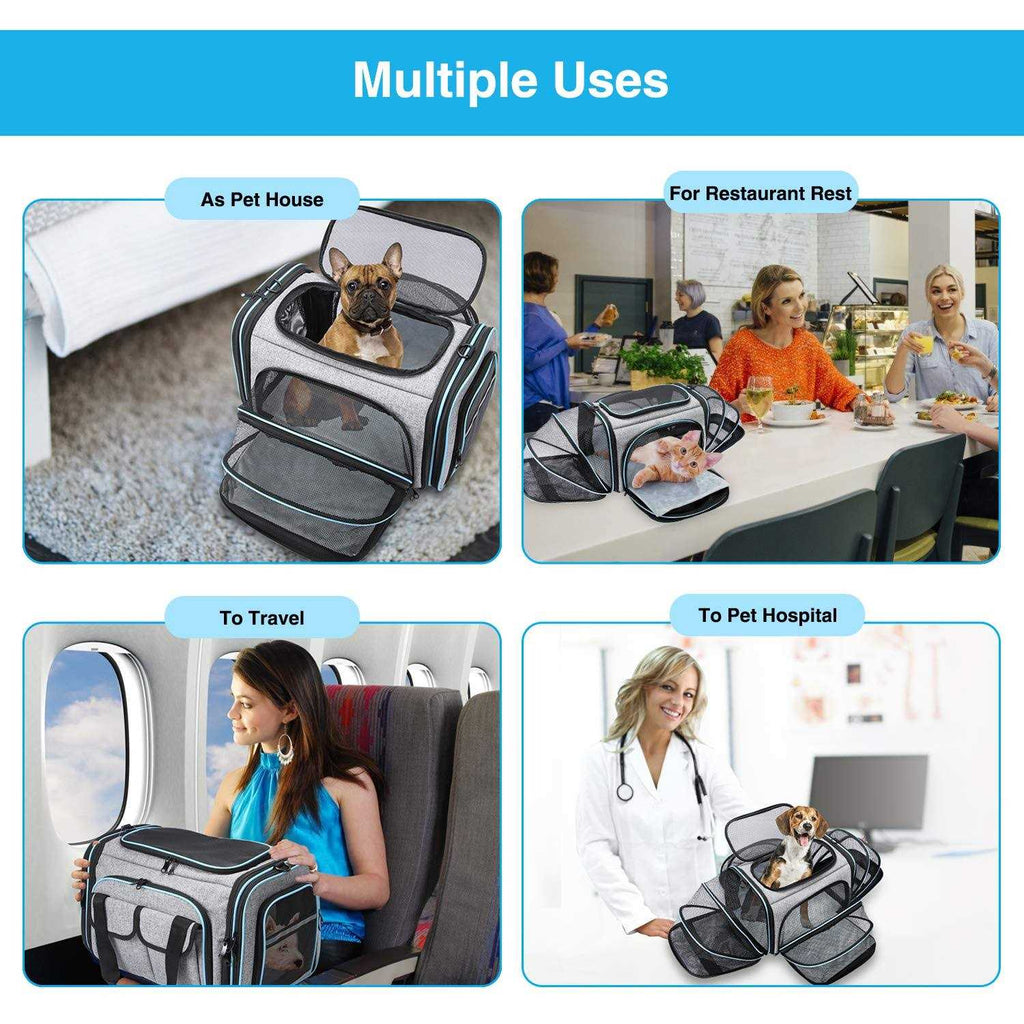 Soft Sided Collapsible Pet Carrier N5858