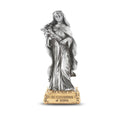 Pewter Statue of St Catherine X709