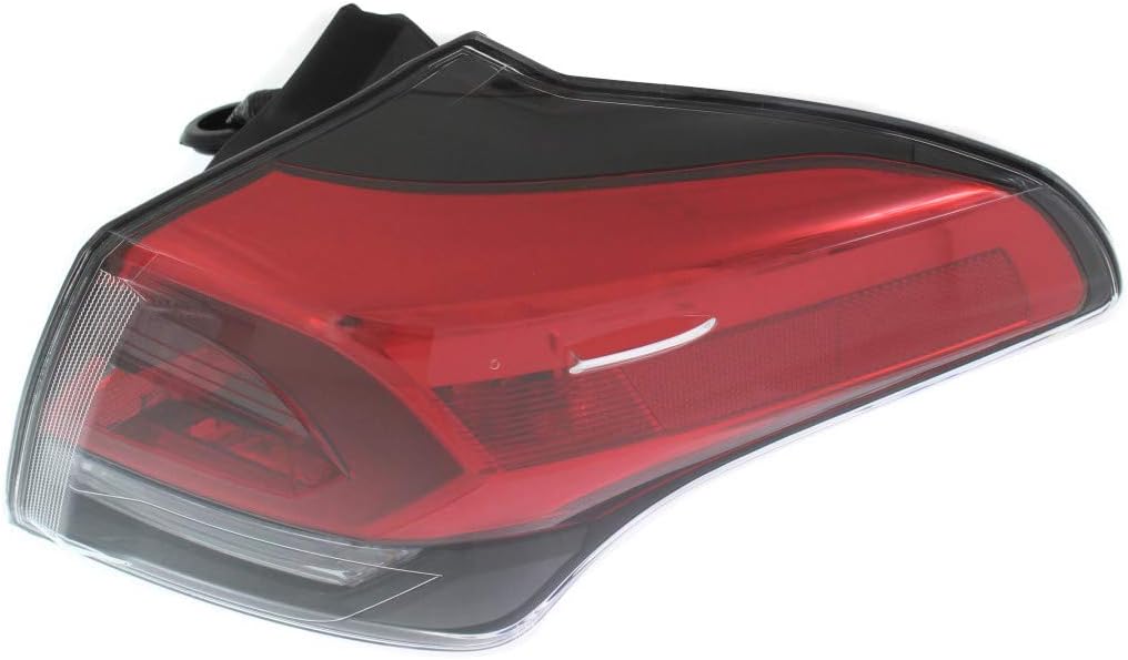 Outer Tail Light Assembly Passenger Side Halogen Type I778