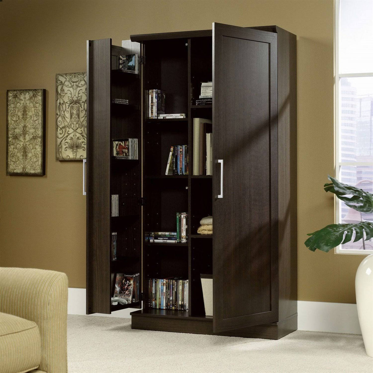 Brown Storage Cabinet H993871