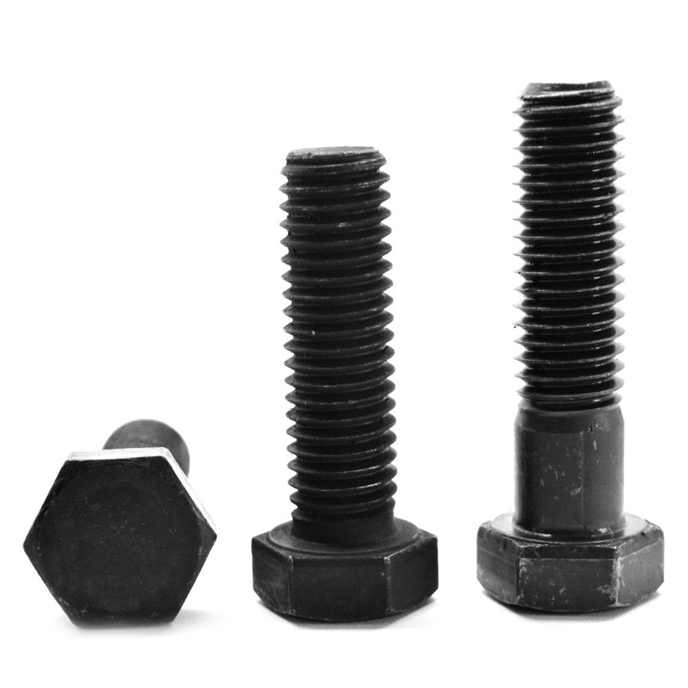 1 1/2x22-6 x 11x22 Coarse Thread Grade 5 Hex Cap Screw Medium Carbon Steel Black Oxide S956
