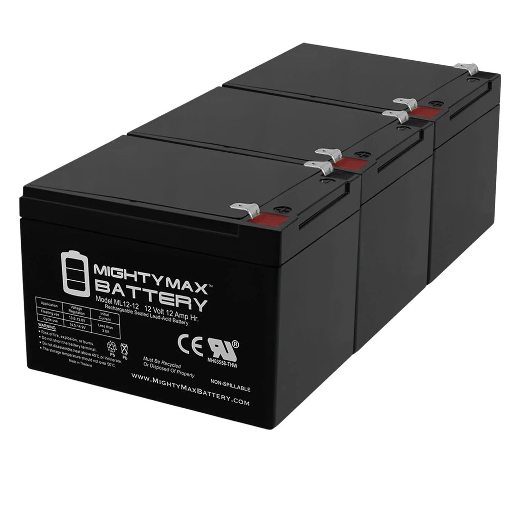 12V 12AH Deep-Cycle Rechargeable Battery C4672