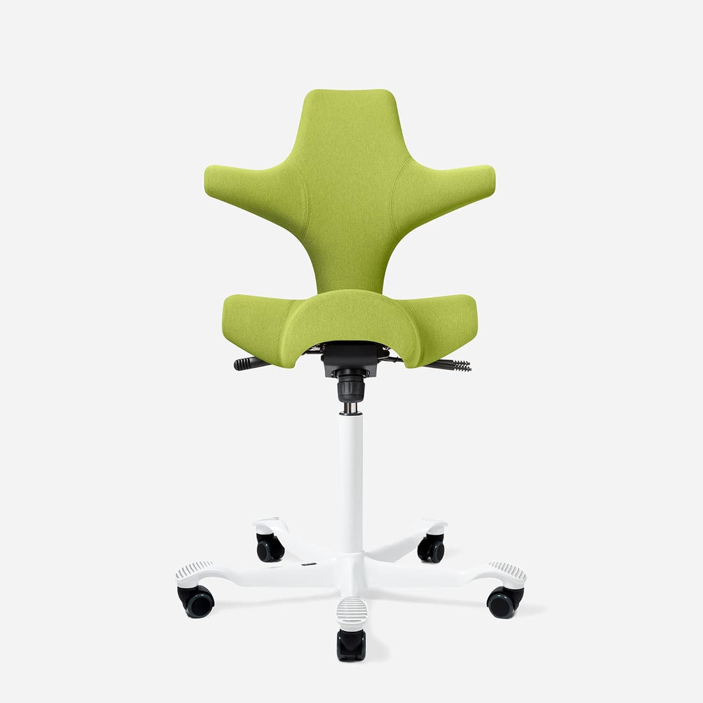 Silver Frame Adjustable Standing Desk Chair S4648