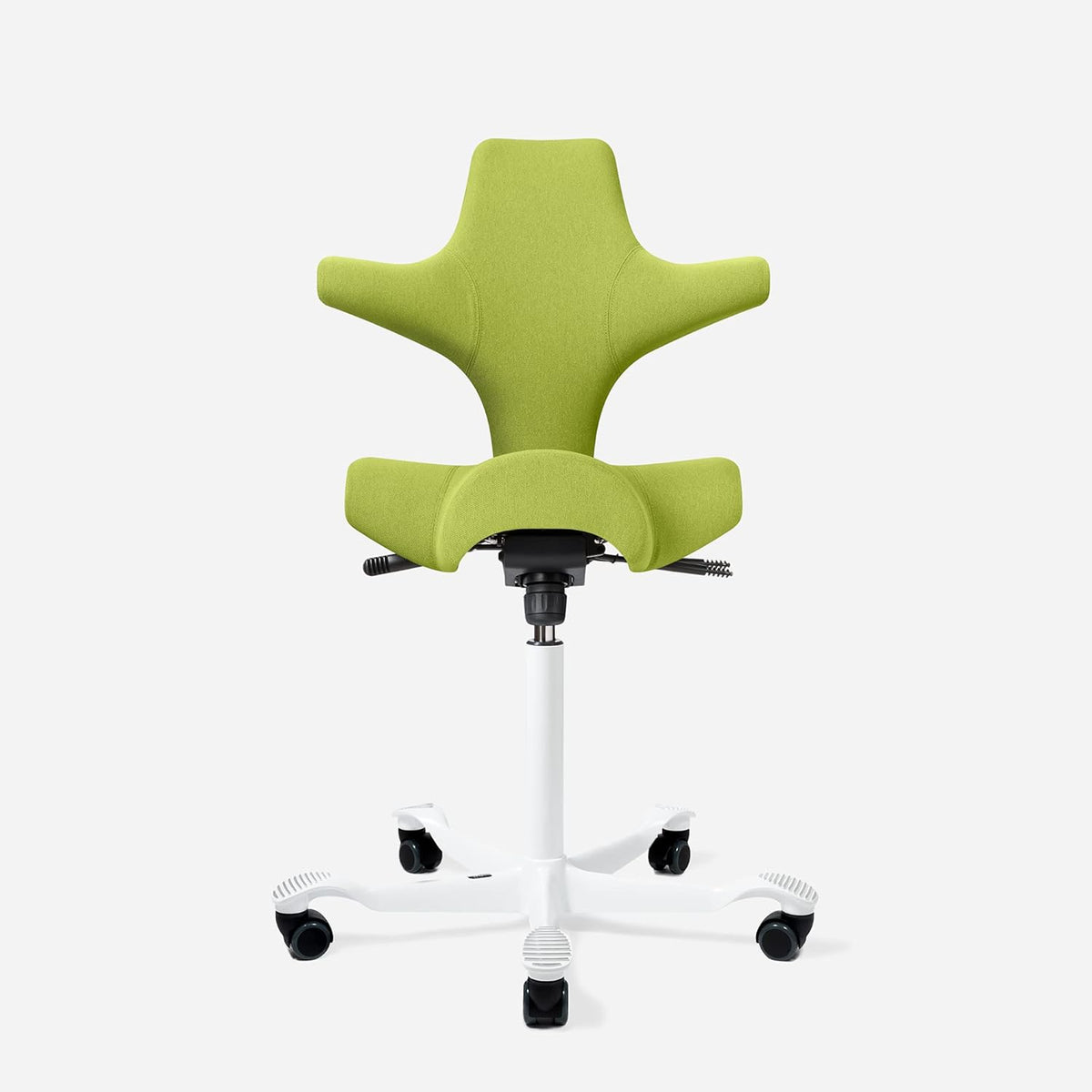 Silver Frame Adjustable Standing Desk Chair S4648