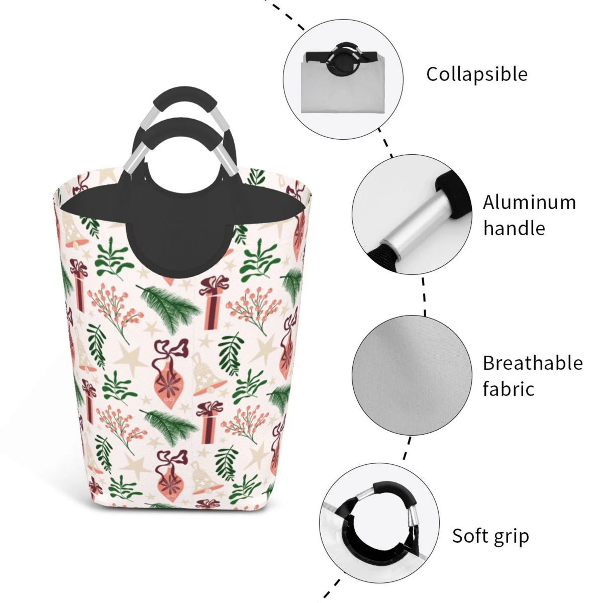 Collapsible Laundry Basket 50L X62035