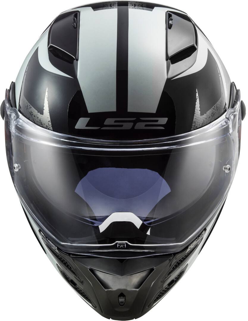 White / Black Helmet F2134